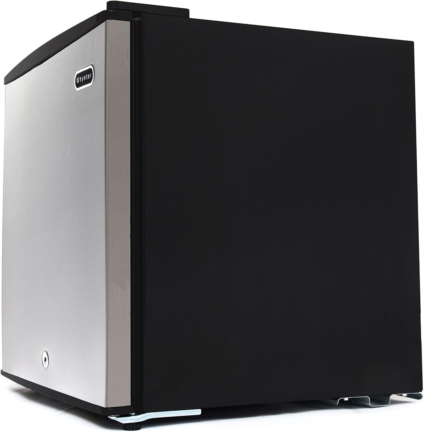 Whynter CUF-110B Energy Star Congelador vertical de 1.1 pies cúbicos con cerradura, negro