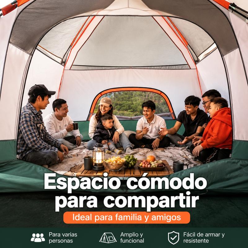 [Northmarch] Tienda de Campaña Portátil Plegable para Camping Senderismo Aventura y Noches al Aire Libre
