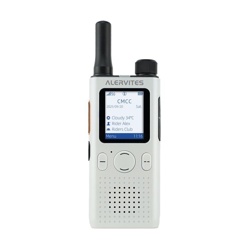 (FABRICADO POR BAOFENG)AT1 Walkie Talkie PoC 4G con app móvil gratuita de por vida. Comunicación privada de larga distancia, control en segundo plano, historial de chat encriptado y alcance de más de 5000 millas. Ideal para trabajo, seguridad, logística, 