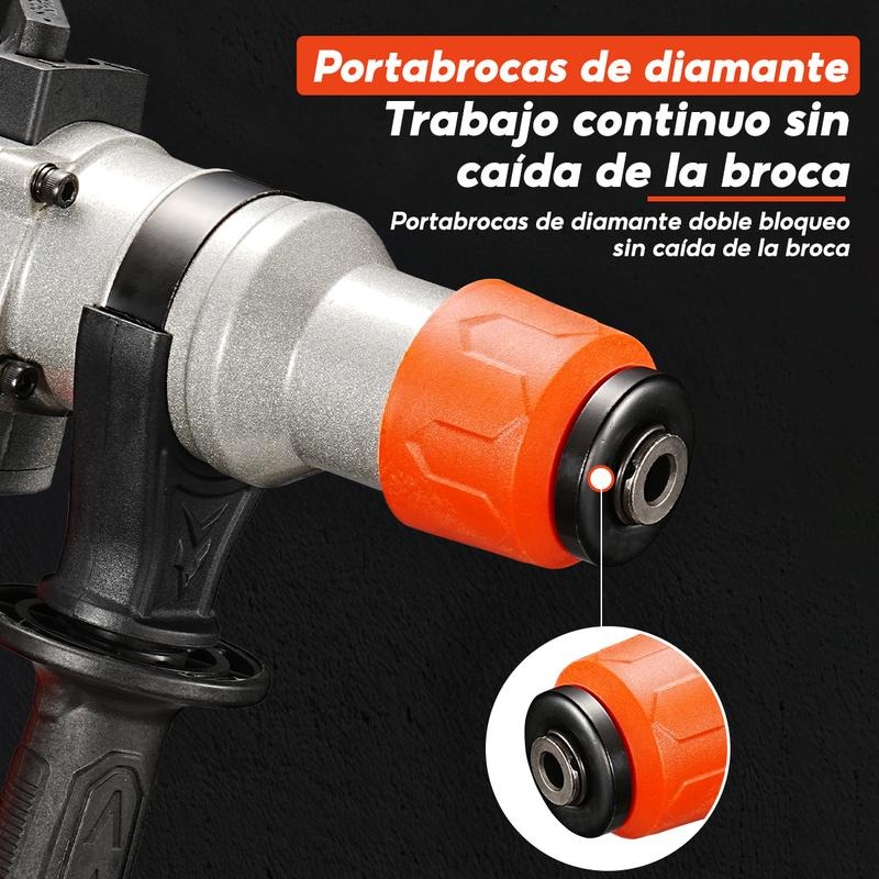 Martillo eléctrico - 2200W, 127V, doble modo (martillo y pico) - Especificación estadounidense
