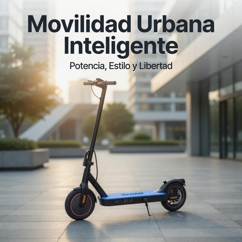 Patinete Eléctrico i9L: 350W de potencia, batería 36V 7.5Ah, neumáticos de 8.5" y App integrada. ¡Todo lo que necesitas!