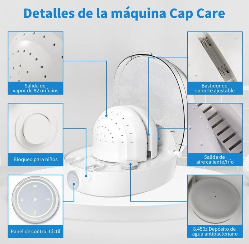 Máquina De Vapor Cachucha Gorras Sombrero Planchar Y Secar