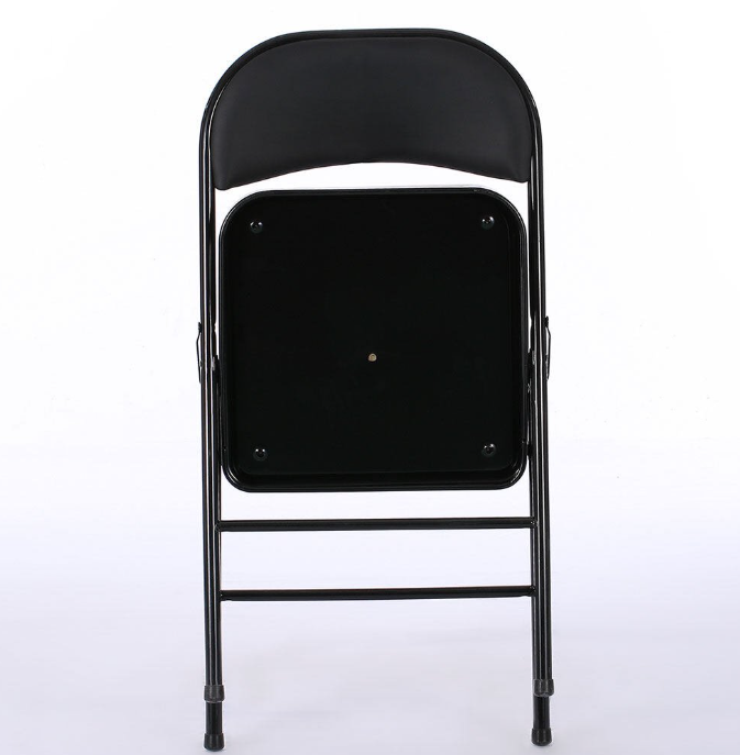 Paquete de 8 Sillas Plegables Blancas para Fiestas, Comidas y Reuniones Familiares