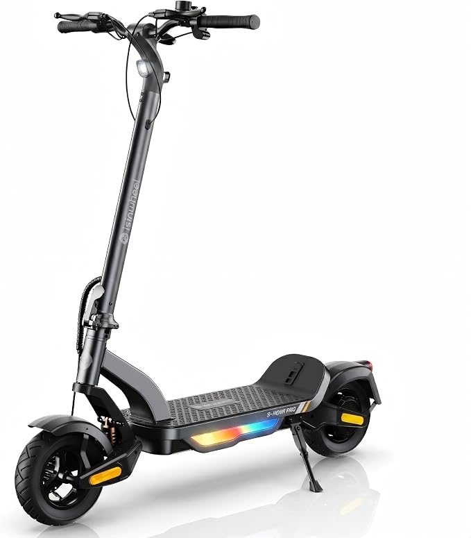 Patinete eléctrico isinwheel S NOVA PRO, 28 mph, 1000 W, autonomía de 38 millas