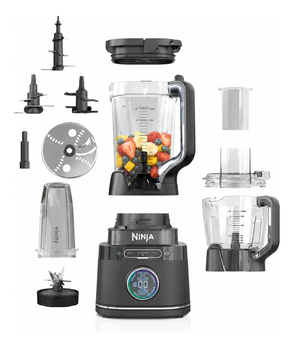 Sistema de Cocina Ninja® Detect™ Power Blender + Procesador Pro con BlendSense™, Vaso de 2.1 L, 1800 W