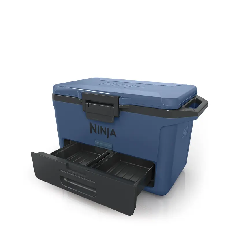 Nevera rígida Ninja FrostVault de 50 cuartos (aprox. 47 L) con zona seca - FB151
