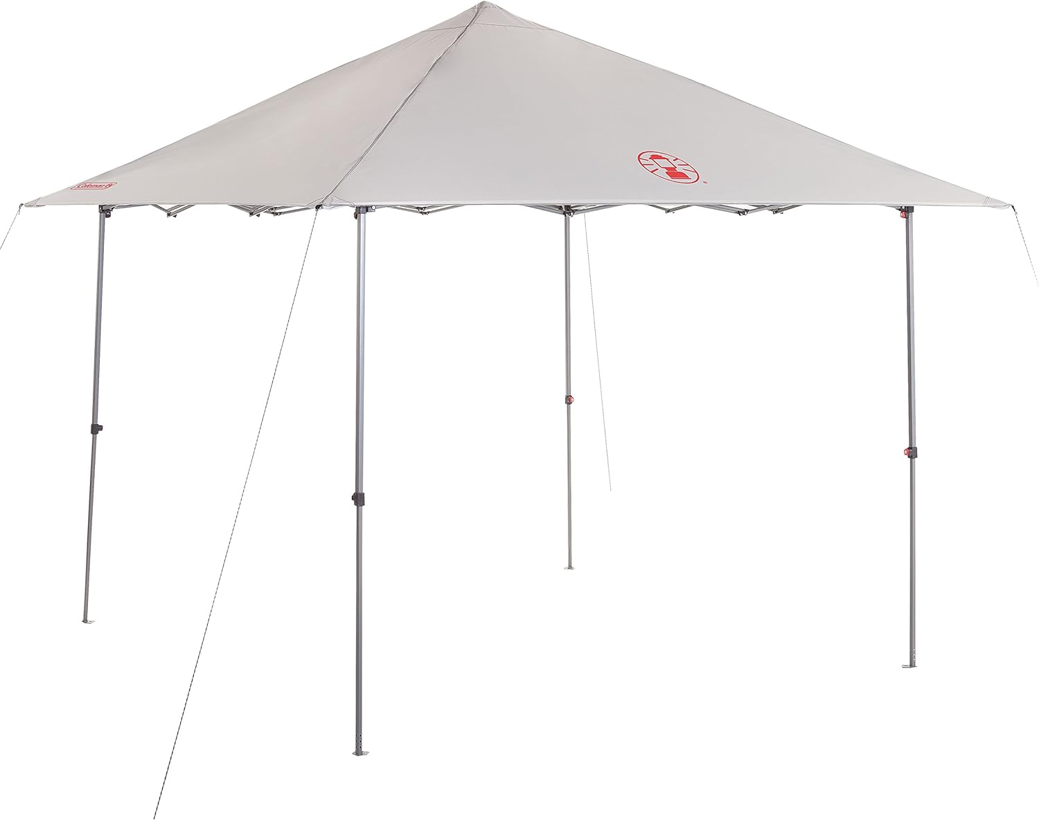 Coleman Light & Fast - Tienda de campaña desplegable de 10 x 10 pies, Refugio portátil para el Sol se instala en 3 Minutos y Pesa 10 Libras más Ligero Que refugios comparables, Ideal para Playa-clavijas de tierra para tienda de campaña al aire libre