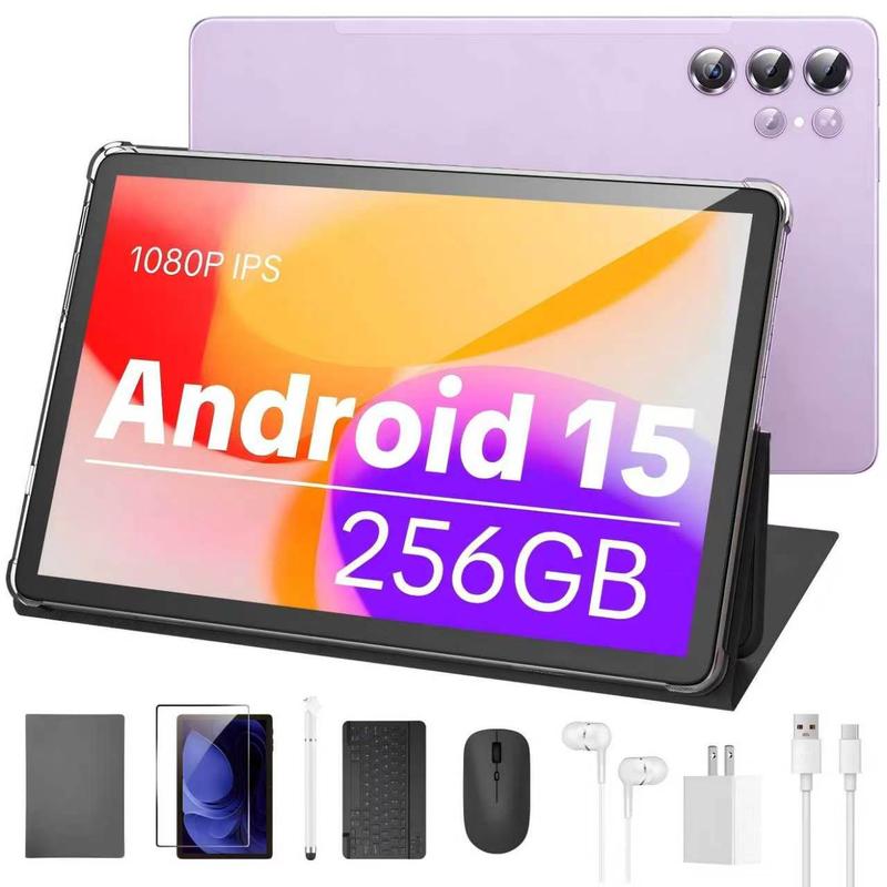X9 Ultra 10.1\ Tablet Android 15 con 256GB Almacenamiento, 8GB/ 12GB RAM, Batería 10000mAh y WiFi 5G