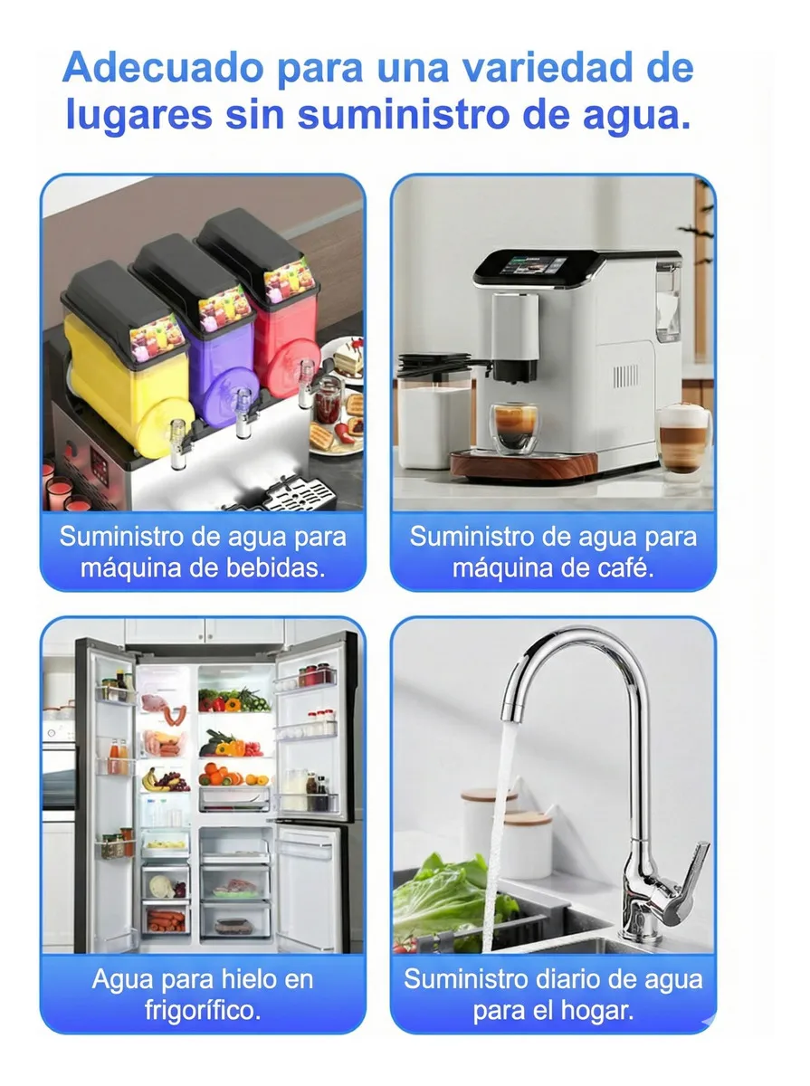 Bomba Enfriadora De Agua Para Máquinas De Hielo Y Cafetera