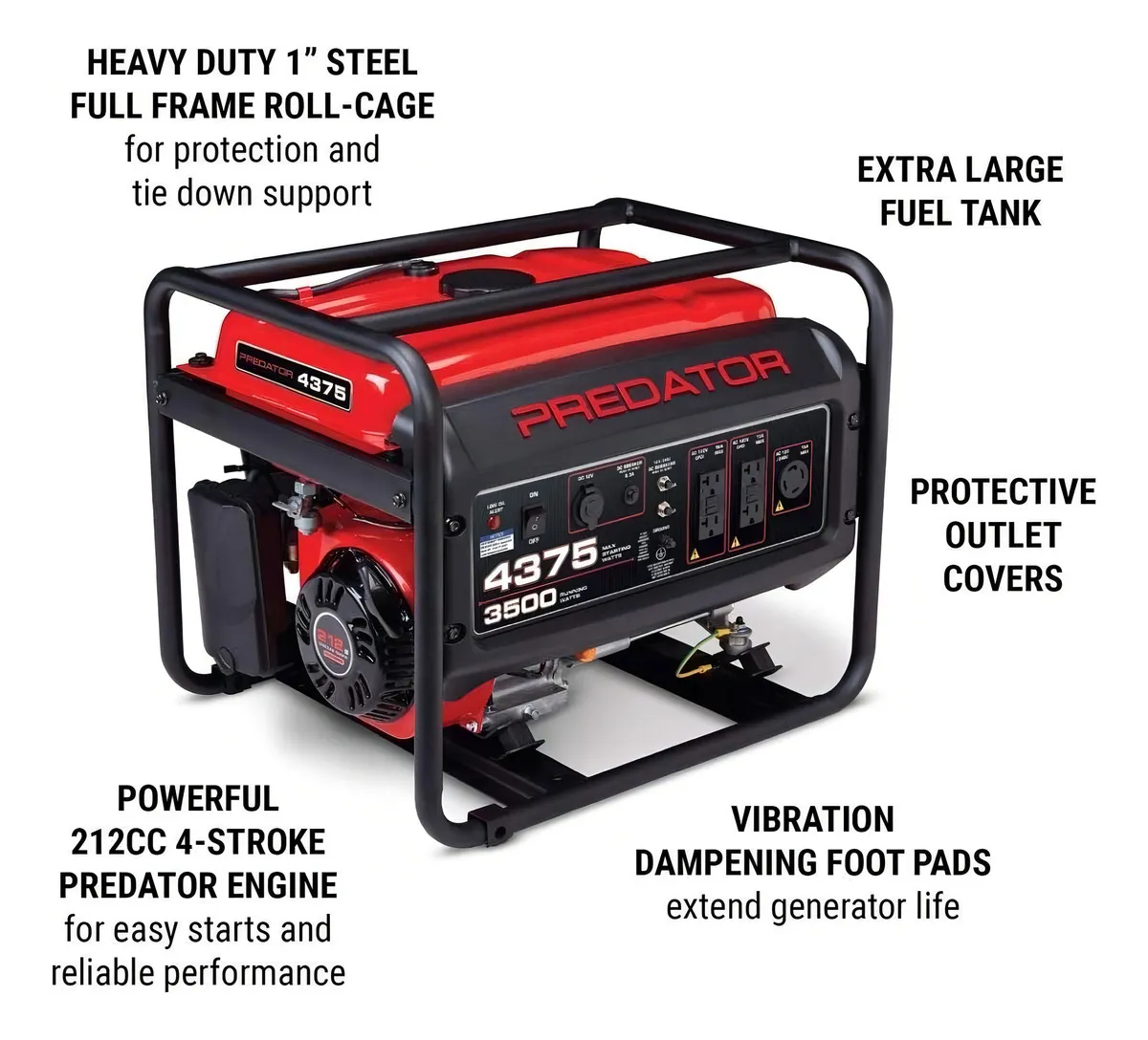 Generador Predator 4375