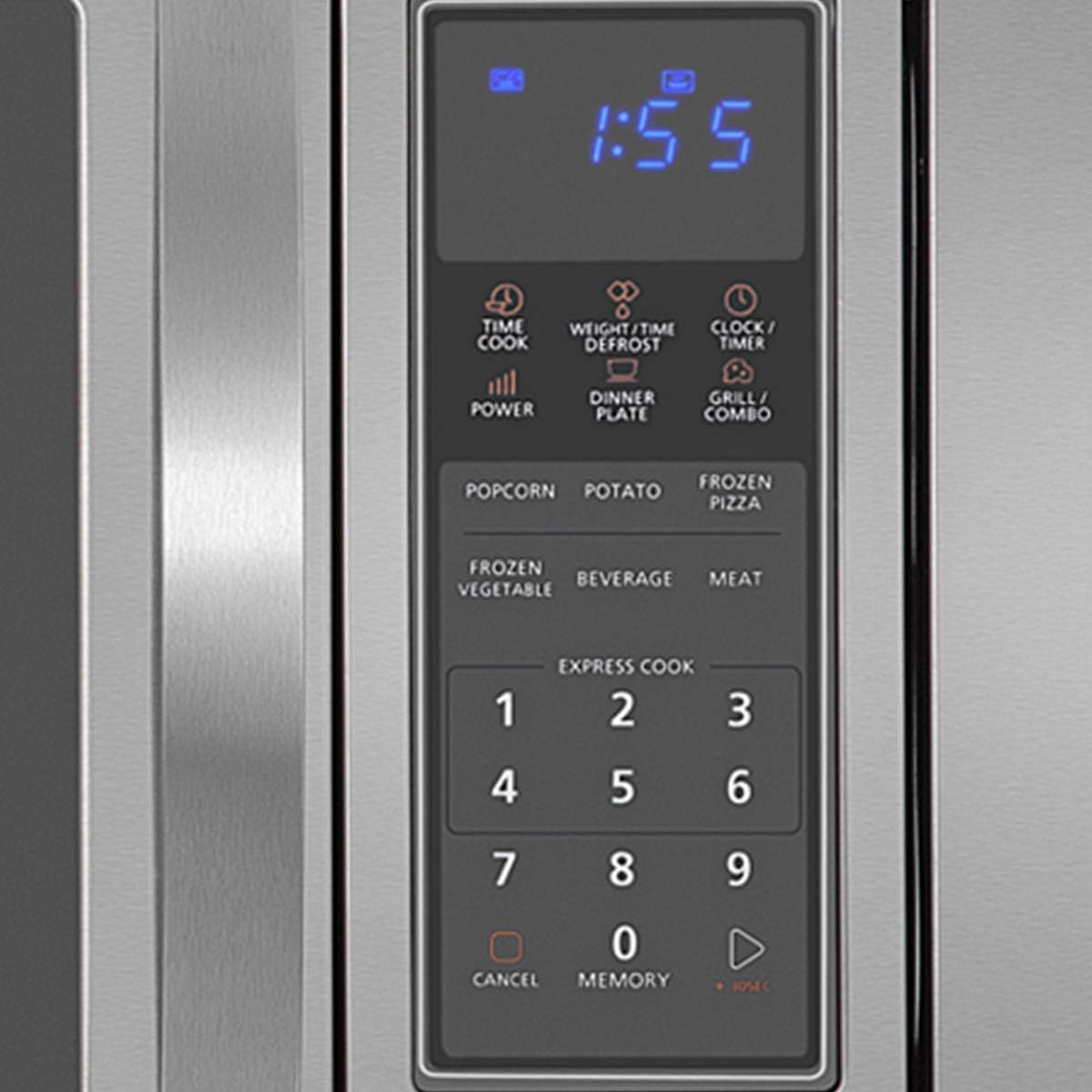 Mabe - Horno Microondas IO IO110MDI 1.1 Acero Inoxidable con Espejo