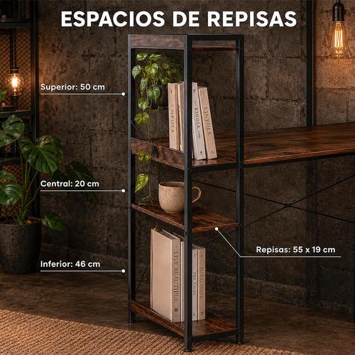 Houzer Escritorio de Oficina Metálico Gamer 120x60x140 cm | 2 Contactos Tomacorriente USB y USB-C | Soporta 160 kg | Ideal para Home Office y Estudio