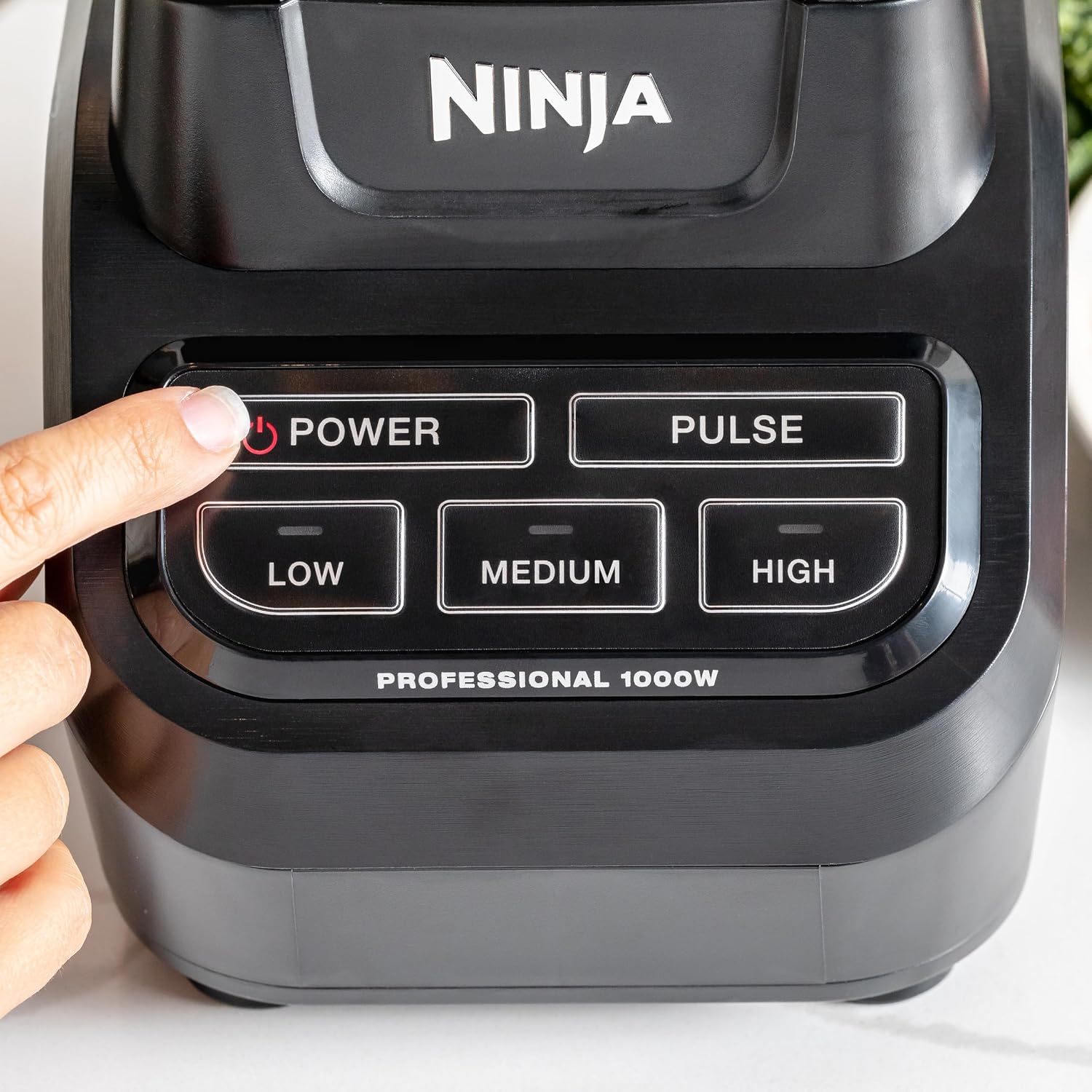 Ninja Licuadora Profesional 1000W, 2.1L, 4 Velocidades + Pulso | 1000W con Jarra 2.1L | Total Crushing Tritura Hielo en Nieve | 4 vel + pulso | Apto lavavajillas