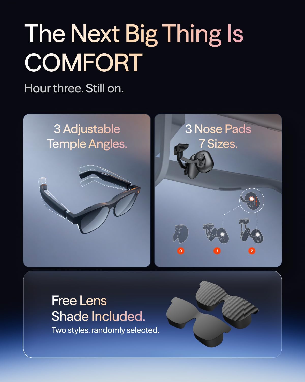 VITURE Gafas Pro 2 XR/AR - Ajuste de miopía UltraClarity 3.0 -5.0D 120Hz