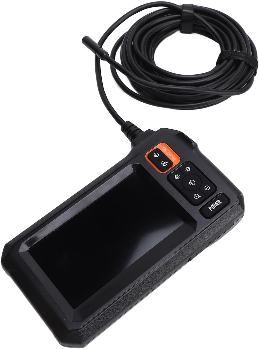 Cámara de inspección, endoscopio industrial IP67, cámara de inspección de tuberías con lente de 8 mm y pantalla de 4,3 pulgadas, boroscopio industrial con cable de 5 metros.