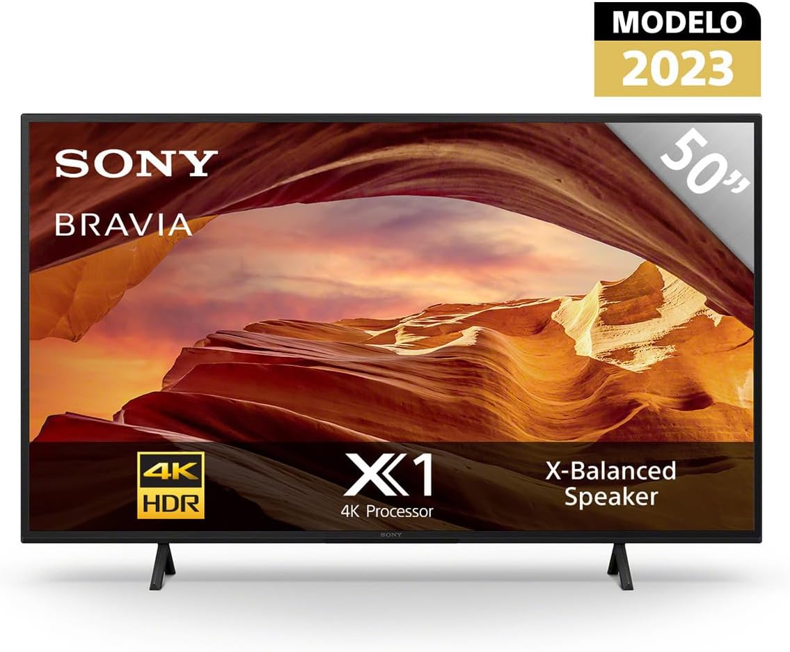 Sony Pantalla 50 Pulgadas KD-50X77L BRAVIA LED 4K UHD Smart Google TV
