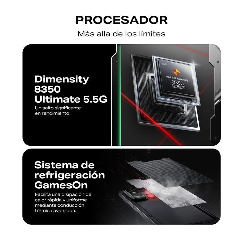 Infinix GT 30 Pro 5G, 12+12GB RAM, 256GB, Dual SIM, Gris/Blanco Oscuro + Caja de Regalo-Oferta Especial: Día de Muertos, Noche de Brujas y Viernes Negro-Regalos para Esas Fechas Especiales Regalos que Nadie Espera-Regalo sorpresa especial-BUEN FIN