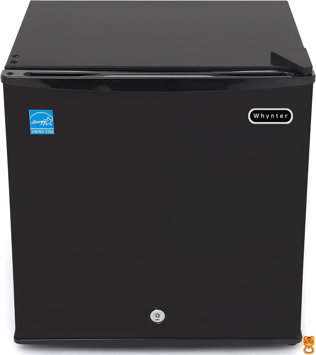 Whynter CUF-110B Energy Star Congelador vertical de 1.1 pies cúbicos con cerradura, negro