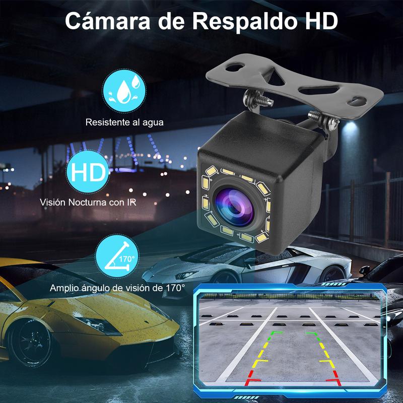 Pantalla portátil inalámbrica CarPlay de 7 pulgadas mejorada (compatible con todos los modelos de vehículos)
