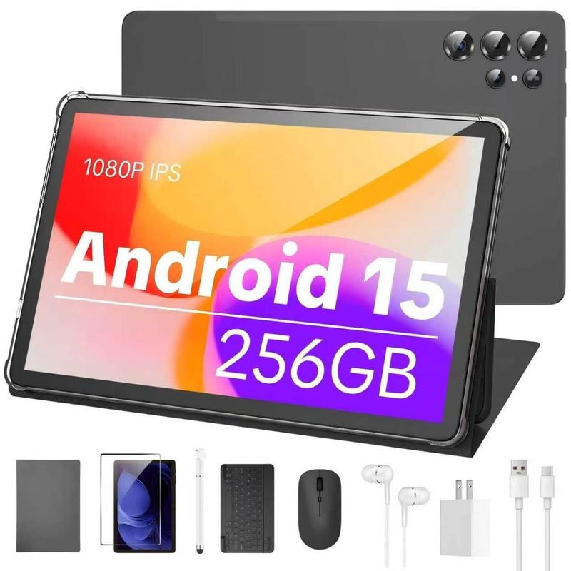 【Regalos Navideños】X9 Ultra 10.1\"/ 11\" Tablet Android 15 con 256GB Almacenamiento, 8GB/ 12GB RAM, Batería 10000mAh y WiFi 5G