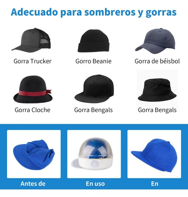 Máquina De Vapor Cachucha Gorras Sombrero Planchar Y Secar