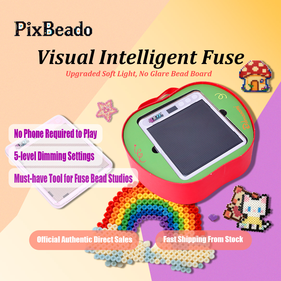 PixBeado Smart Bead Board 52×52 – Compatible with Perler, Artkal, Hama & NABBI 2.6mm Beads