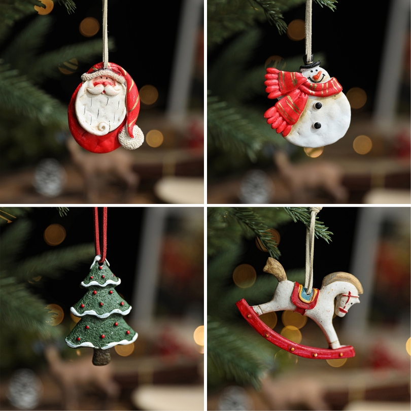 Handmade Vintage Christmas Ornaments | Christmas Gifts | Hand Painted Art
