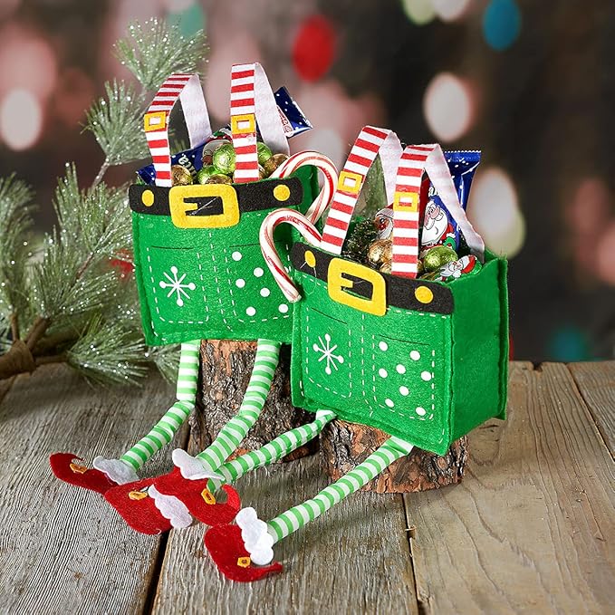 Set of 3 Christmas Gift Bags | Holiday Gifts | Party Decorations
