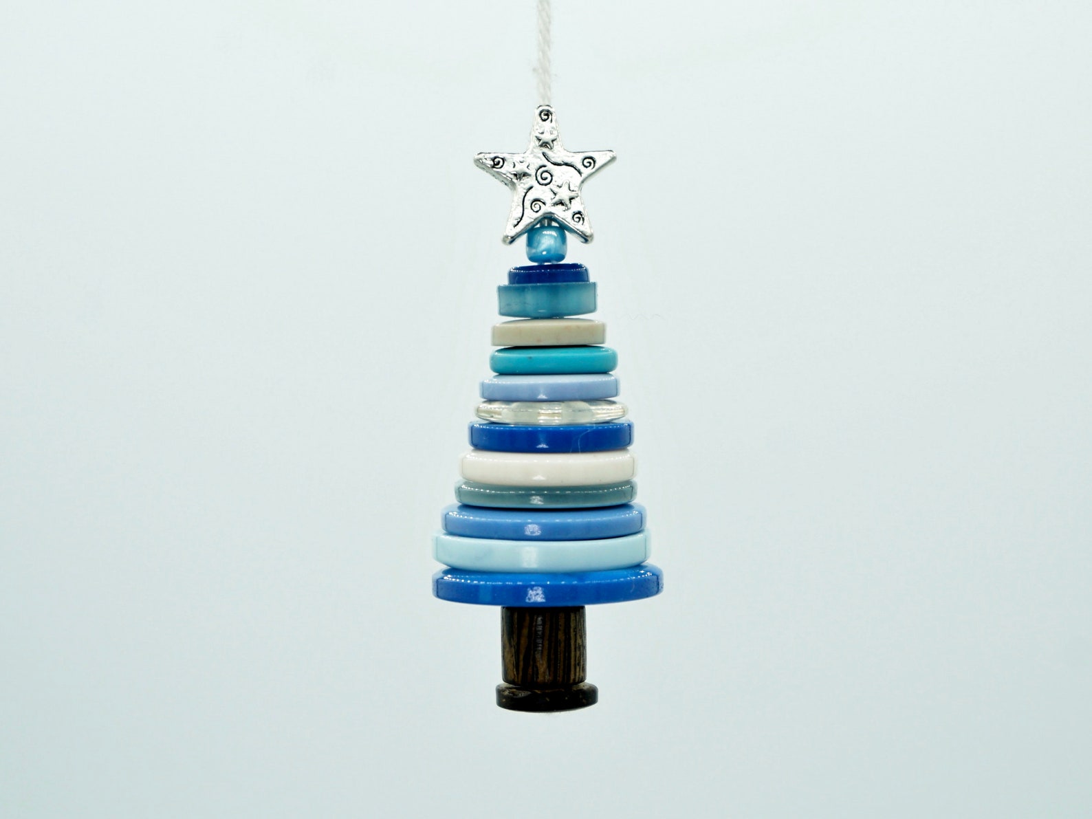 Button Christmas Tree Decoration