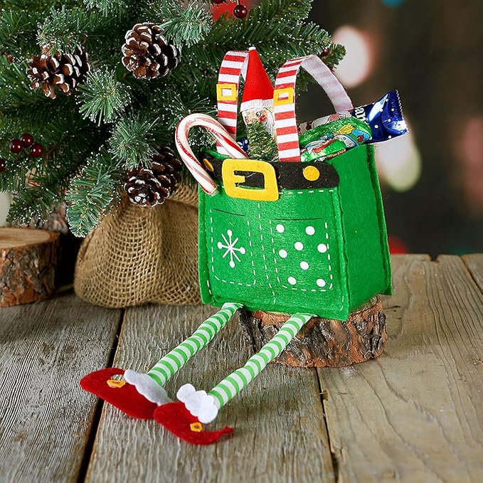 Set of 3 Christmas Gift Bags | Holiday Gifts | Party Decorations