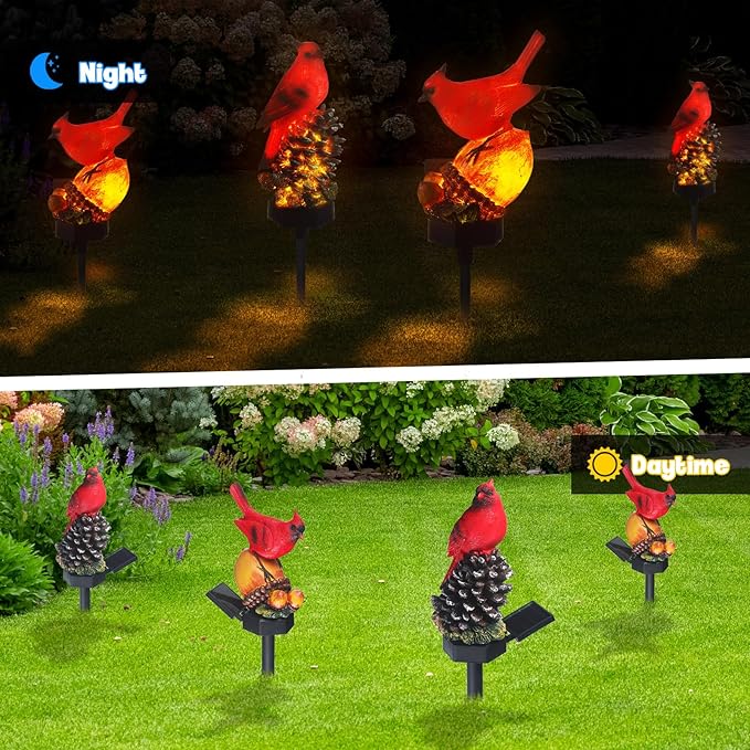 Cardinal Solar Buried Light