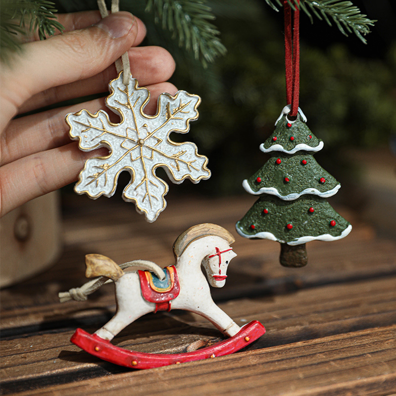 Handmade Vintage Christmas Ornaments | Christmas Gifts | Hand Painted Art