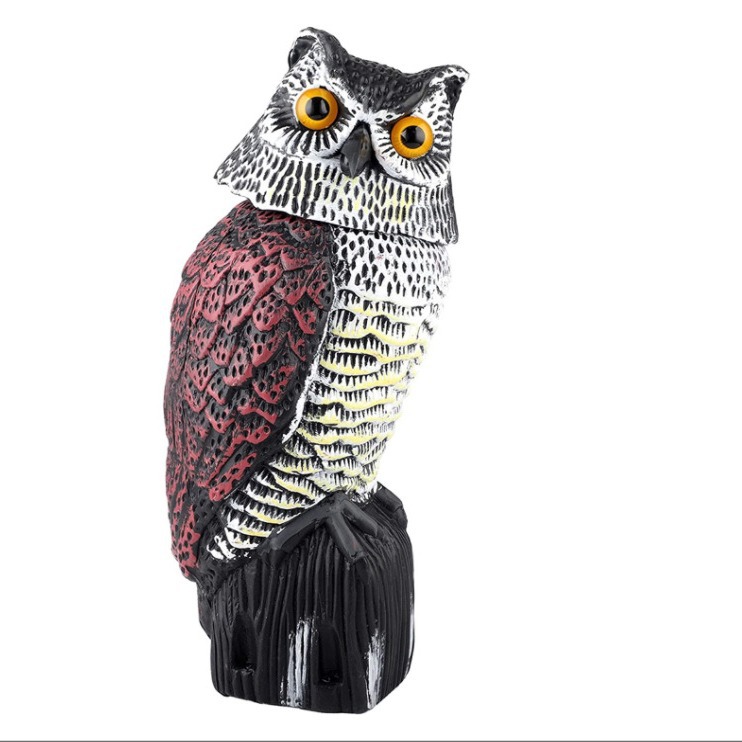 Owl Garden Decoration|Owl Decoys to Scare Birds Squirrels Away