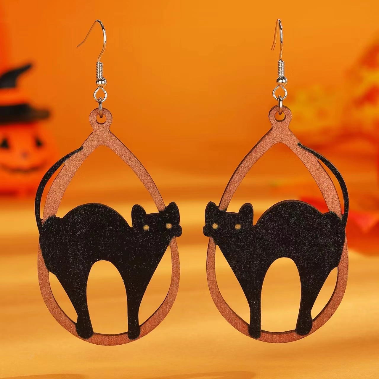 🎃Halloween Wooden Earrings