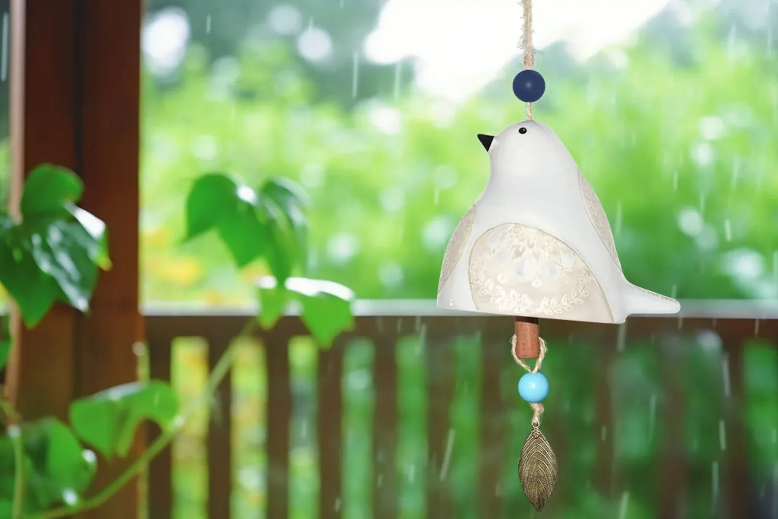 🐦Vintage bird wind chimes