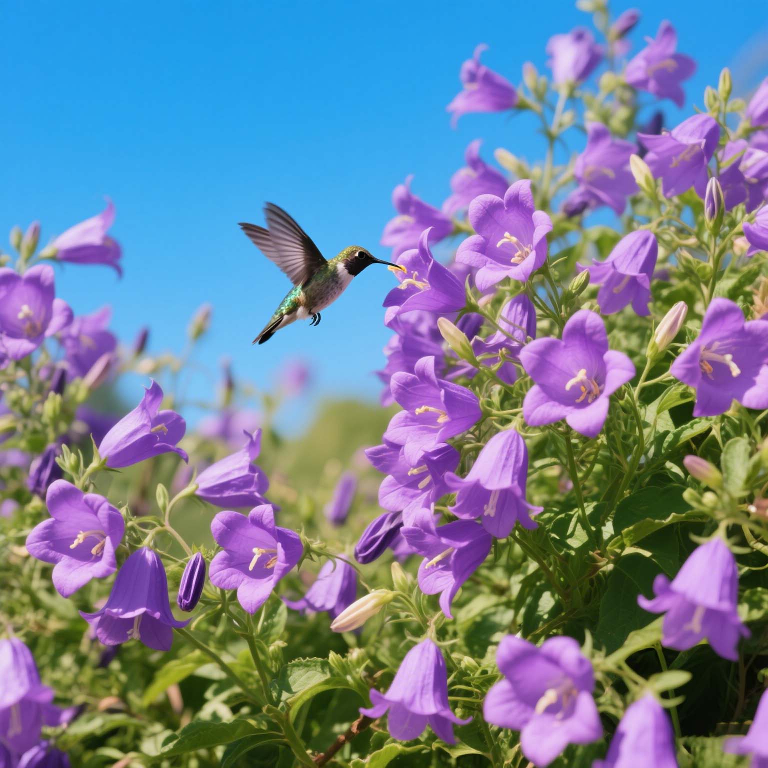 🔥🐦„Килим от колибри“🌸Epilobium garrettii – Дъга, изригваща 🌈