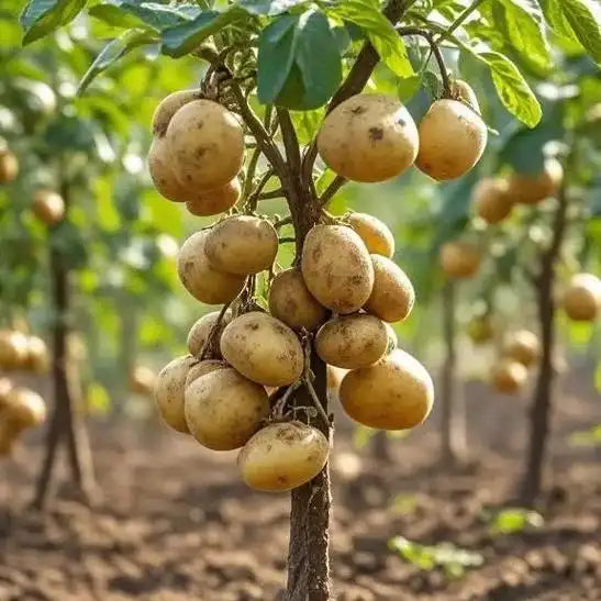 Семена от картофи, които растат по дърветата 🥔 Лениви картофени семена
