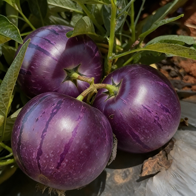 😋 Семена за лилав сорт Пепино 💜 Сладки, сочни и лесни за отглеждане! 🌱