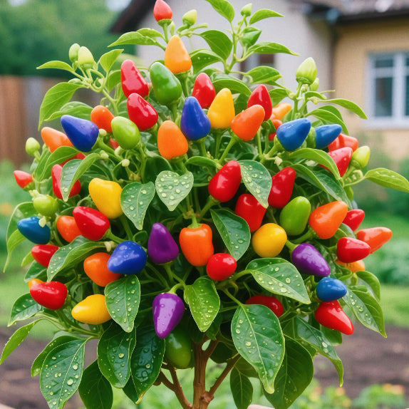 🌶️Био семена от цветни люти чушки без ГМО