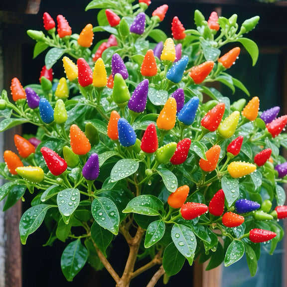 🌶️Био семена от цветни люти чушки без ГМО