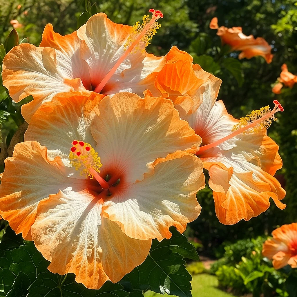 🌸Двойни семена от хибискус -Лесни за отглеждане
