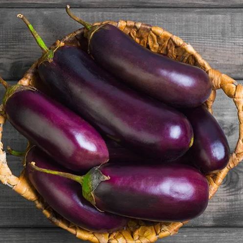 🍆 Семена от зеленчуков патладжан Нубия - раиран патладжан