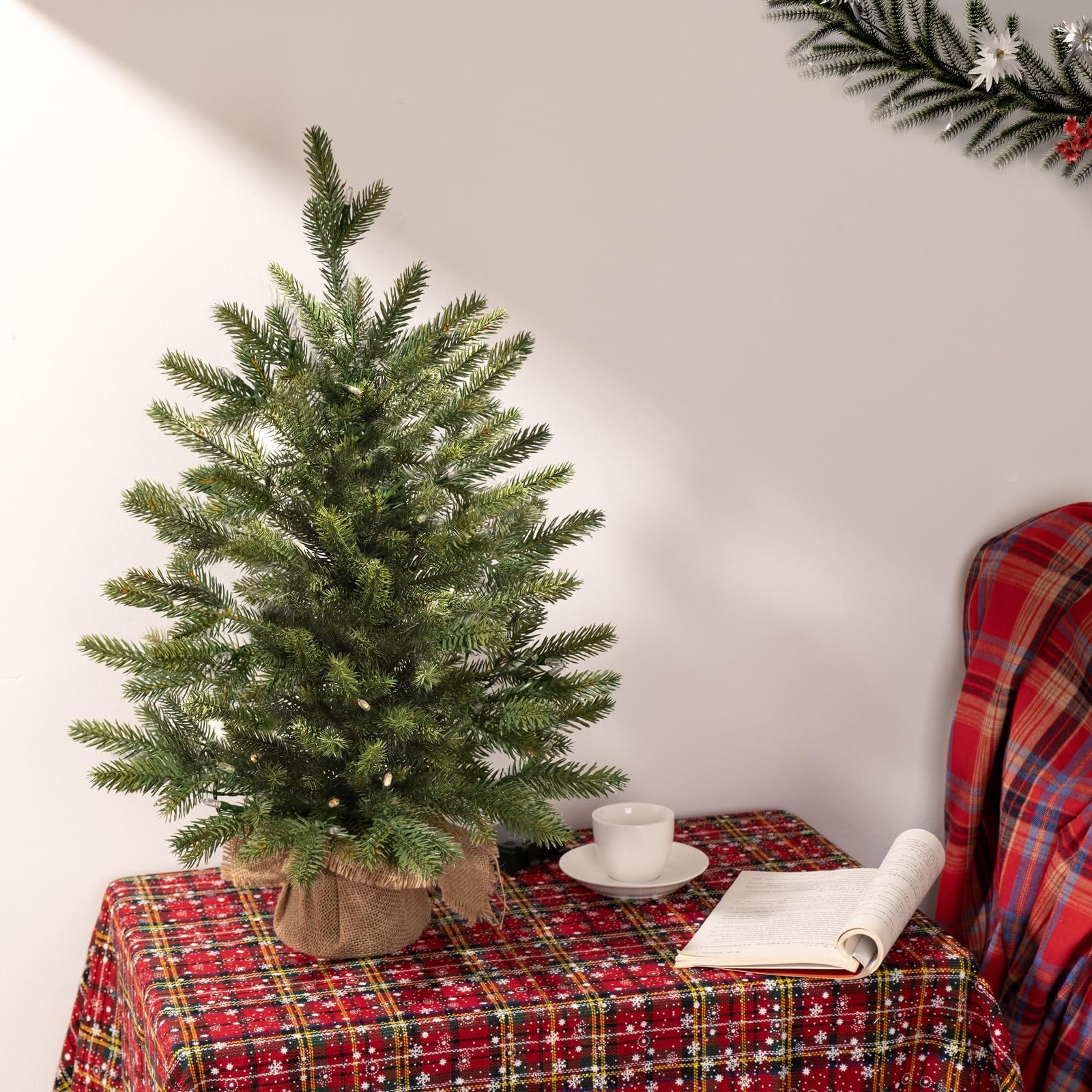 🎄Artificial Nordic Spruce Mini Christmas Tree