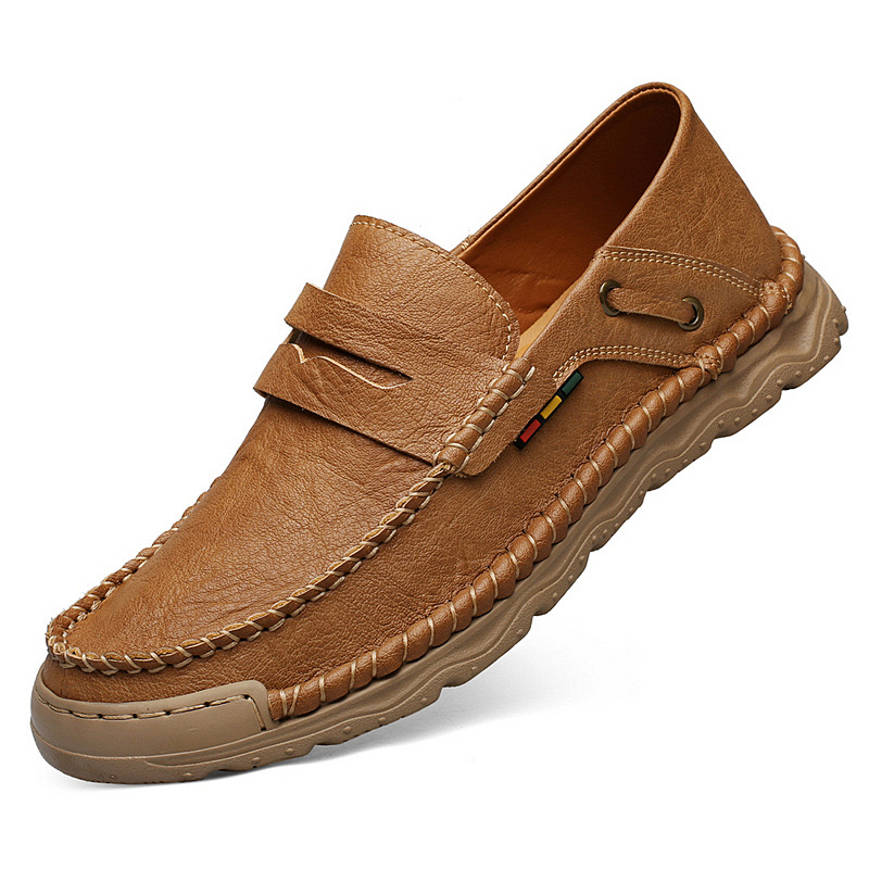 VECTOSOLE Men's Handcrafted Orthopedic Slip-On Loafers