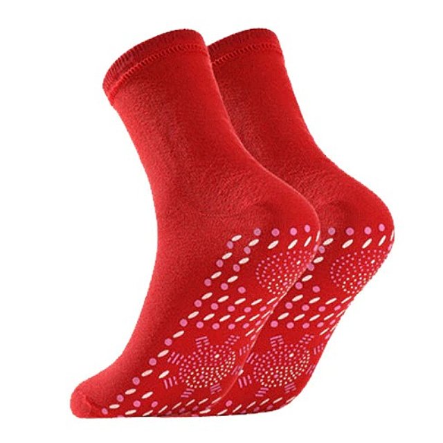 GARB® Unisex Heated Socks Anti-slip Warm Massaging Stockings
