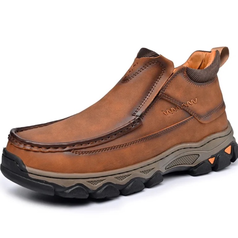 Handcrafted Leather Shoes – Orthopedic Arch Support & Wide Toe Box