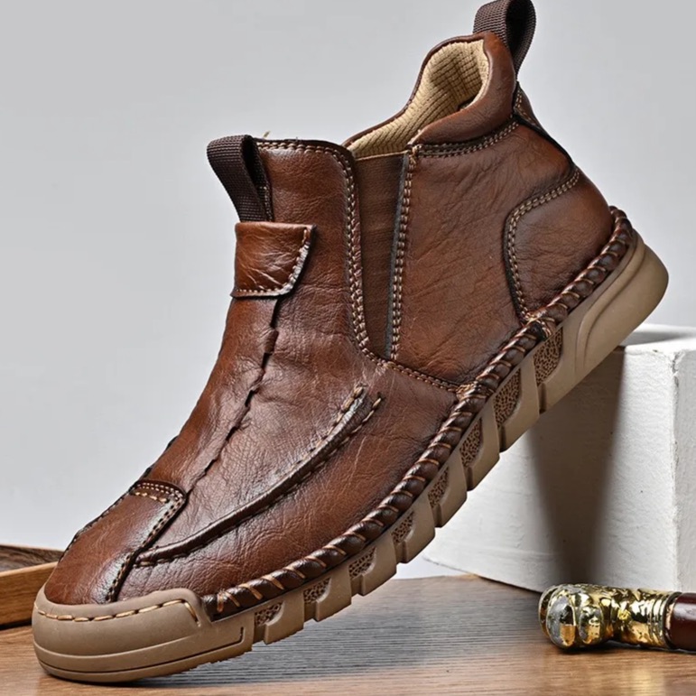 Arch Support Comfort Loafers – Handcrafted Leather & Slip-On Ease