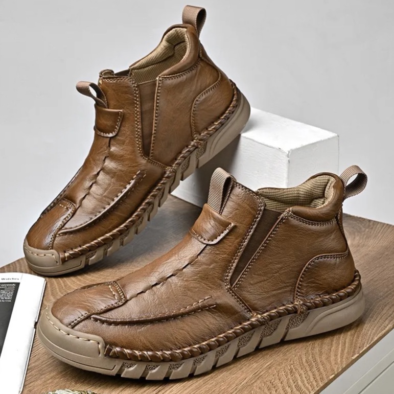 Arch Support Comfort Loafers – Handcrafted Leather & Slip-On Ease