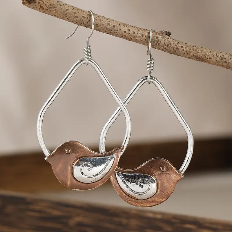 🐦Vintage Bird Drop Earrings
