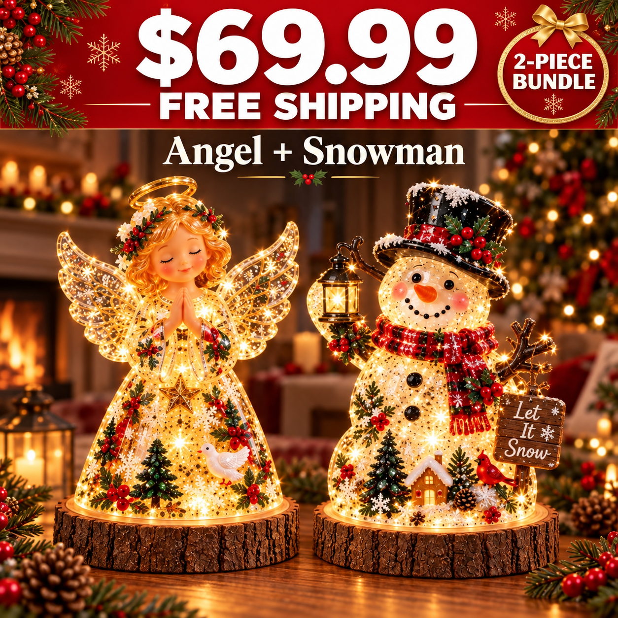 🎄 DIY Christmas Tree Night Light Kit — 💕 Step-by-Step Guide Included